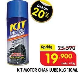 Promo Harga KIT Motor Chain Lube 110 ml - Superindo