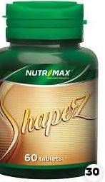 Promo Harga NUTRIMAX Vitamin Shapez 60 pcs - Guardian