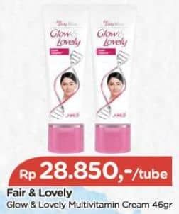 Promo Harga Glow & Lovely (fair & Lovely) Multivitamin Cream 50 gr - TIP TOP
