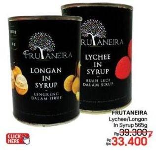 Promo Harga Frutaneira Lychee/Longan In Syrup  - LotteMart