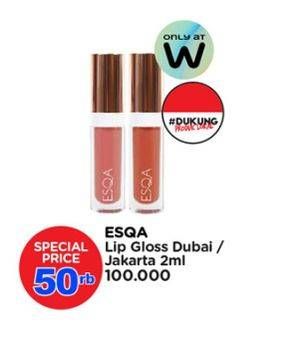Promo Harga ESQA Lip Gloss Jakarta, Dubai 2 ml - Watsons