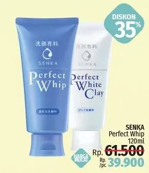 Promo Harga SENKA Perfect Whip Facial Foam 120 gr - LotteMart