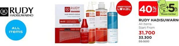 Promo Harga Rudy Hadisuwarno Hair Care Hair Growth Serum Hairloss ...