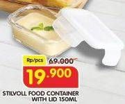 Promo Harga MCS Stilvoll Food Container With LID 150 ml - Superindo