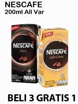 Promo Harga NESCAFE Ready to Drink All Variants 200 ml - Alfamart