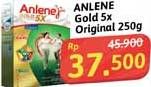 Promo Harga Anlene Gold Plus 5x Hi-Calcium Original 250 gr - Alfamidi
