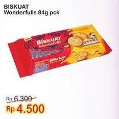 Promo Harga BISKUAT Wonderfulls Biskuit Cashew Butter 84 gr - Indomaret