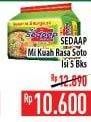 Promo Harga SEDAAP Mie Kuah Soto per 5 pcs - Hypermart