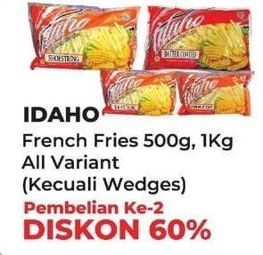 Promo Harga IDAHO French Fries All Variants  - Yogya