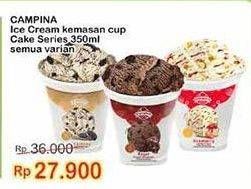 Promo Harga Campina Ice Cream Cake Series All Variants 350 ml - Indomaret