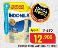 Promo Harga INDOMILK Susu Kental Manis Plain 545 gr - Superindo