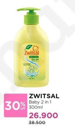 Promo Harga ZWITSAL Natural Baby Bath 2 In 1 300 ml - Watsons