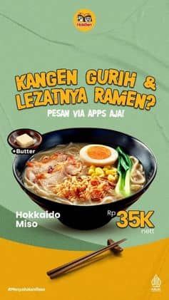 Promo Harga Hokben Hokkaido Miso  - HokBen