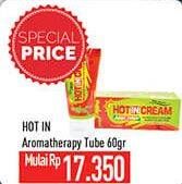 Promo Harga HOT IN CREAM Krim Otot Aromatherapy 60 gr - Hypermart