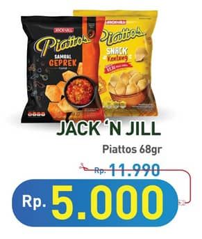 Promo Harga Piattos Snack Kentang 68 gr - Hypermart