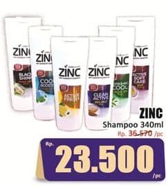 Promo Harga Zinc Shampoo 340 ml - Hari Hari