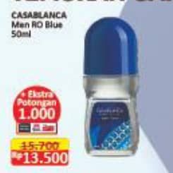 Promo Harga Casablanca Men Roll On Blue 50 ml - Alfamart
