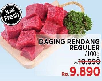 Promo Harga Daging Rendang Sapi per 100 gr - LotteMart