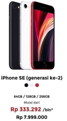 Promo Harga APPLE iPhone SE 2nd Generation  - Erafone