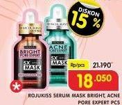 Promo Harga ROJUKISS Pore Expert 5X Serum Mask 8 ml - Superindo