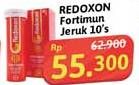 Promo Harga Redoxon Fortimun Suplemen Makanan Jeruk Effervescent 10 pcs - Alfamidi