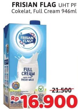 Promo Harga Frisian Flag Susu UHT Purefarm Full Cream, Swiss Chocolate 946 ml - Alfamidi