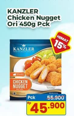 Promo Harga Kanzler Chicken Nugget Original 450 gr - Indomaret