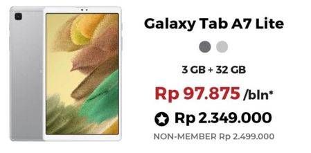 Promo Harga Samsung Galaxy Tab A7 Lite  - Erafone