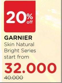 Promo Harga Garnier Bright Complete Serum  - Watsons