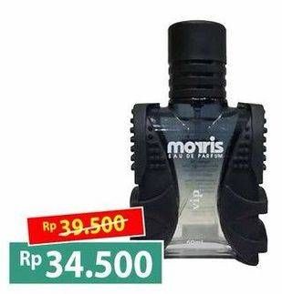 Promo Harga MORRIS Man Parfume Robot VIP Black 60 ml - Alfamart
