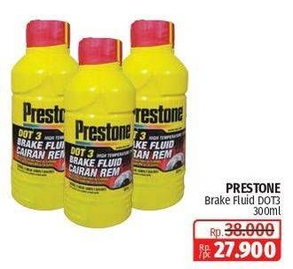 Promo Harga Prestone Brake Fluid Dot3 300 ml - Lotte Grosir
