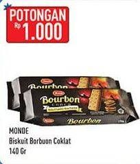 Promo Harga MONDE Bourbon Choco 140 gr - Hypermart