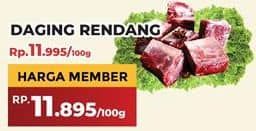 Daging Rendang Sapi