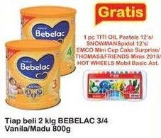 BEBELAC 3/4 Vanila/Madu 800 g