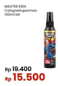 Promo Harga Master Kids Spray Cologne Superman 100 ml - Indomaret