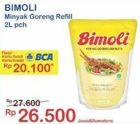 Promo Harga BIMOLI Minyak Goreng 2000 ml - Indomaret