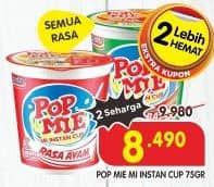 Promo Harga Indomie Pop Mie Instan All Variants 75 gr - Superindo