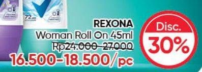 Promo Harga REXONA Deo Roll On 45 ml - Guardian
