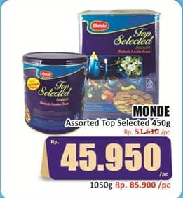 Promo Harga Monde Top Selected Biscuits 450 gr - Hari Hari