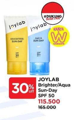 Promo Harga Joylab Sun-Day 50 ml - Watsons