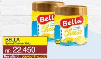 Promo Harga Bella Spread Jam Cheese 330 gr - Yogya