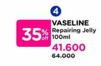 Promo Harga Vaseline Repairing Jelly 100 ml - Watsons