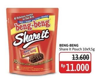 Promo Harga Beng-beng Share It per 10 pcs 9 gr - Alfamidi