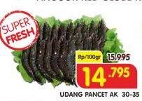 Promo Harga Udang Pancet AK 30-35 per 100 gr - Superindo