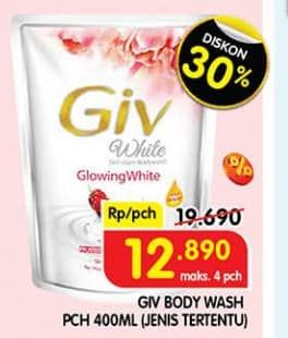 Promo Harga GIV Body Wash 400 ml - Superindo