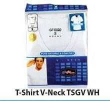 Promo Harga GT MAN T-Shirt V-neck  - Hari Hari