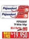 Promo Harga PEPSODENT Pasta Gigi Pencegah Gigi Berlubang White 190 gr - Hypermart