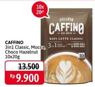 Promo Harga Caffino Kopi Latte 3in1 Classic, Mocca, Choco Hazelnut per 10 sachet 20 gr - Alfamidi
