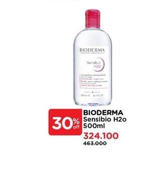 Promo Harga Bioderma Sensibio H2O 500 ml - Watsons