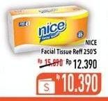 Promo Harga NICE Facial Tissue 250 sheet - Hypermart